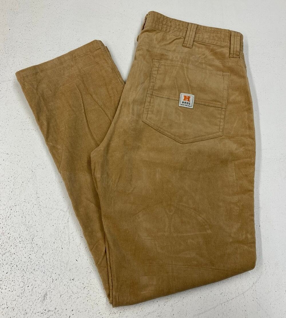 Men Howler Brothers Frontside 5-Pocket corduroy cotton chino pants, 36/32